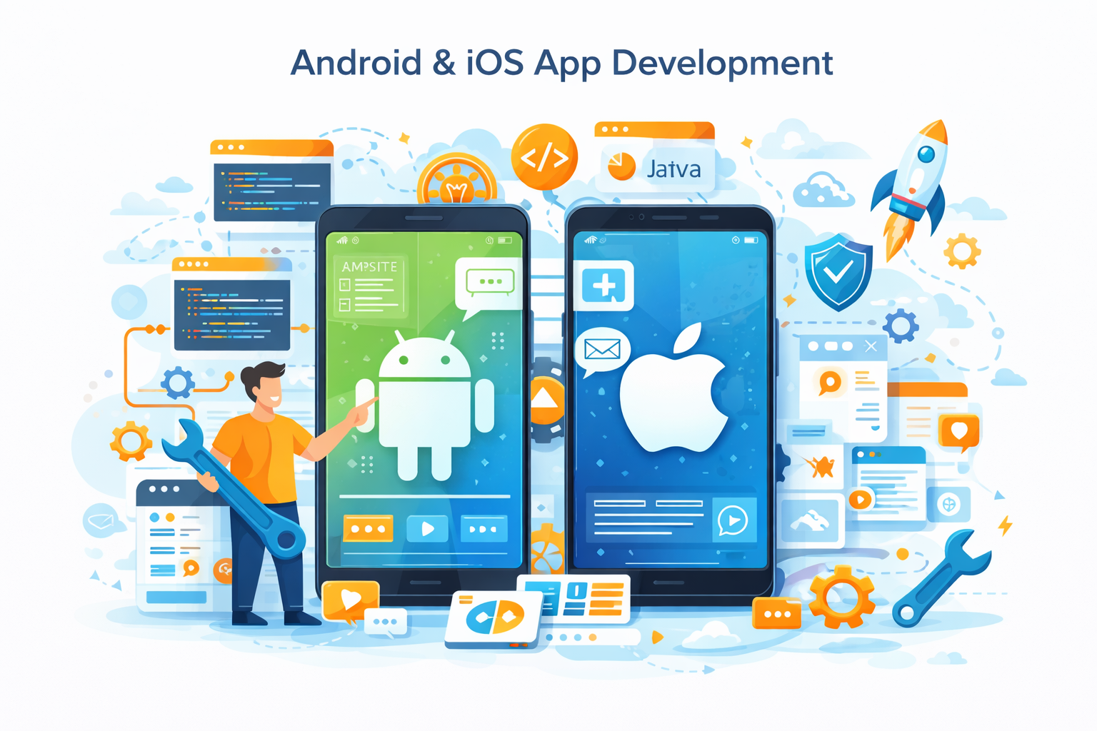 Mobile App Android iOS development
