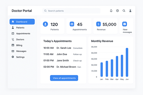 Doctor Portal Dashboard